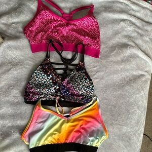 3 Victoria’s Secret size medium sports bras